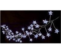 160 Multi Azione White Star Grappolo Micro Brillanti con Timer - PREMIER