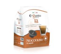 160 POP CAFFE Dolce Gusto NOCCIOLINO Capsule compatibili con Dolce Gusto Nescafè - POP CAFFE E-GUSTO NOCCIOLINO solubile - 10 Sacchetti da 16 -
