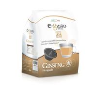 160 POP CAFFE GINSENG Capsule compatibili con Dolce Gusto - POP CAFFE E-GUSTO Ginseng solubile compatibile con Macchine Nescafè Dolce Gusto - 10 Sacchetti da 16 *