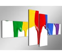 160 x 70 cm quadri moderni su tela astratto 6529-VKF- stampa / disegno / immagine pronto da appendere