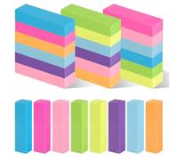 1600 fogli di foglietti adesivi, linguette adesive per bibbia, linguette adesive pastello, linguette per libri, segnapagina, schede indice, annotazioni, etichette adesive per annotazioni di libri,