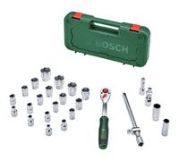 Bosch Set 25 clés a cliquet 1/2 (couple jusq. 768 Nm bouton verrouill Softgrip coffret transport)