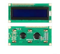 1602 Modulo Display LCD 16x2 Carattere Blu o Giallo-Verde Retroilluminazione con I2C Interfaccia per Arduino e per Raspberry Pi, 5V Operating(A)