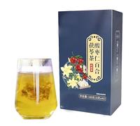 160g Bustina Di Tè Verde Biologico Tè Ai Fiori Di Poria Cocos Migliora Il Sonno E Calma I Nervi La Bustina Di Tè Alle Erbe Miscelato Favorisce La Digestione Bevanda a Base Di Tè Alla Frutta (2pcs)