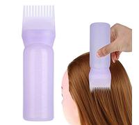160ml Spazzola per la Tintura dei Capelli Shampoo Colore per Capelli Olio Comb Applicatore Strumento per Bottiglie di Olio per Capelli (Blu)-cepillo botella cabello,per Shampoo applicator,bo
