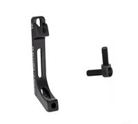 160mm Flat Mount to Post Mount Brake Adapter Aluminum(front 140MM) | Converts flat mount calipers to post mount, fits 140mm front rotors, precise CNC cut, easy install