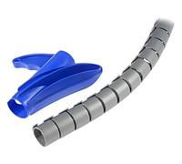 161-64406 Tubo a spirale Ø Fascio: 25 mm polipropilene argento L: 2 m...