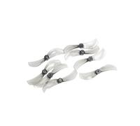 1610 PC40-2 Materiale PC Rinforzato Con A 2 Pale Da 40 Mm for Droni FPV/Mobula7 Compatibile Motori 1102 8 Pezzi (4 Coppie)(8Pc-1610 Gray 1mm)