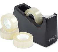 1619 Dispenser per Nastro Adesivo 300 Con Nucleo Da 25 Mm, Include 4 Rotoli Di N