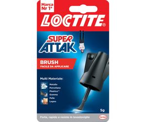 16227 Q.TA' 12 ADESIVO SUPER ATTAK BRUSH 5 G