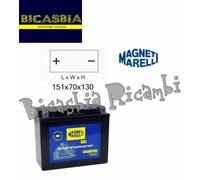 16256 - BATTERIA MAGNETI MARELLI 12V 11AH MOT12B SIGILLATA PRECARICATA