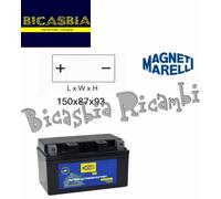 16266 - BATTERIA MAGNETI MARELLI 12V 8,6AH MOTZ10S SIGILLATA PRECARICATA