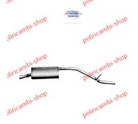 162807 Marmitta terminale adatto a Fiat Panda (141A_) 4x4 95 (IMASAF)..