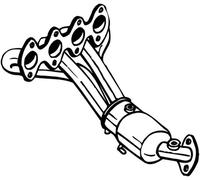 163 CV CATALIZZATORE PER MERCEDES W211 E 200 NGT KW 120 CV 163