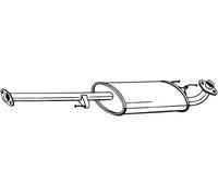 163 CV SILENZIATORE CENTRALE PER TOYOTA Land Cruiser Prado J12 3.0 D-4D KW 120 C