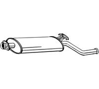 163 CV SILENZIATORE POSTERIORE PER SAAB 9000 2.0 -16 Turbo CD KW 120 CV 163