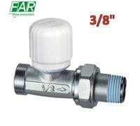 1630 - valvola 3/8'' termostatizzabile dritta attacco rame o multistrato - FAR