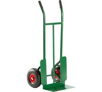 Carrello portacasse ITALIA 2 ruote pneumatiche tubolare acciaio portata 150 kg