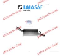 163307 Silenziatore posteriore adatto a Lancia Y10 (MARCA-IMASAF).