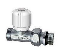 1638 38 3/8" Valvola termostatizzabile con PRESETTING diritta FAR