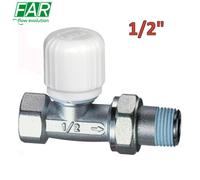 1640 - valvola 1/2'' termostatizzabile dritta attacco ferro - FAR