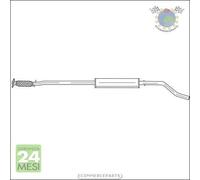 #16437 Silenziatore Marmitta Centrale Per Lancia Ypsilon Benzina 2003>2011