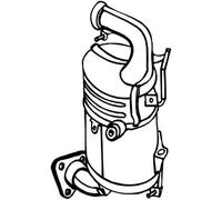 165 CV FAP PER VAUXHALL Astra MK VI (J) GTC P10 2.0 CDTi KW 121 CV 165