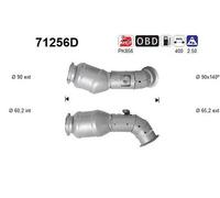 165 KW 224 CV CATALIZZATORE PER Mercedes Classe C W204 C 320 CDI 4matic
