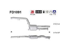 140 KW 190 CV FAP PER Mercedes Classe E VF211 E 280 CDI