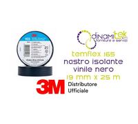 Nastro Isolante 10 ROTOLI 19X25 3M IN PVC ELETTRICISTA TEMFLEX VARI COLORI
