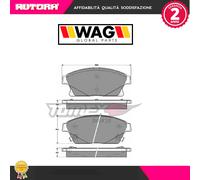 1651 Kit pastiglie freno a disco (MARCA-WAG)