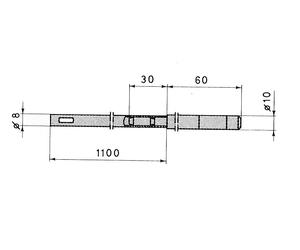 16514 Q.TA' 1 CISA 06415.00 SERIE DI ASTE P/SERRATURA 57215