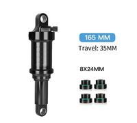 165190210230mm Ammortizzatore pneumatico posteriore per mountain bike downhill c