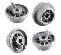 165314 Ruote for mobile inferiore della lavastoviglie, compatibili con Bosch, parti for lavastoviglie, adatte, compatibili con Kenmore, ruote for lavastoviglie