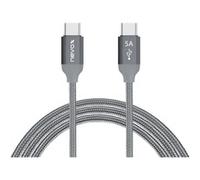 nevox 1654 cavo USB USB 2.0 2 m USB C Grigio, Argento - Nouvo
