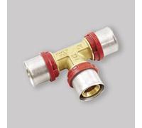 1657 raccordo tee intermedio ø32x20x32 pressare