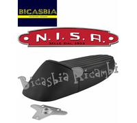 16583 - SELLA NISA SPORT 2020 NERA VESPA 125 GT GTR TS SUPER SPRINT