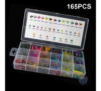 165pcs Amp Fusibile Circuito Protezione 10V-32V Assortito Kit per Auto Camion