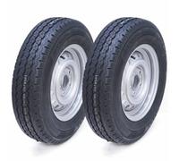 165R13C Rimorchio Ruote e Pneumatici 5 Borchie 112mm Pcd Wanda WR082 670kg, Di 2