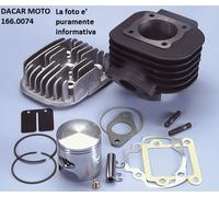 KIT GRUPPO TERMICO CON TESTATA POLINI CILINDRO PISTONE 75cc MBK BOOSTER 50 2T