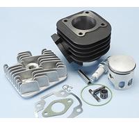 166.0076/R GRUPPO TERMICO POLINI CORSA 70CC D.47 MALAGUTI F12 R ARIA 50 2T euro 2 (QJ*CMA02C*) SP.10 GHISA