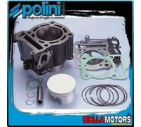 166.0100 GRUPPO TERMICO POLINI 170CC D.63 MBK THUNDER 150 Carburatore GHISA H2O