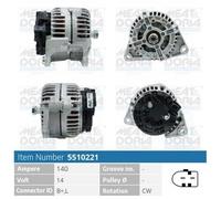166 CV Alternatore per IVECO Daily III Bus 40C17, 50C17 KW 122 CV 166