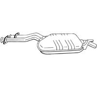 166 CV SILENZIATORE CENTRALE PER MERCEDES 124 Tre VOL W124 260 E KW 122 CV 166