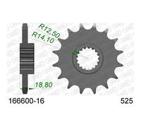 166600-16 PIGNONE AFAM 16 DENTI PASSO 525 BMW F 800 GS Triple Black 2012-2012