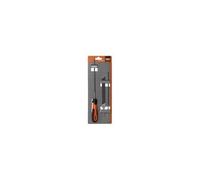 168-COMBI-4.0 Bahco 2 X 4.0Rnd, 6"Piatto, Manico Lima Per Motosega