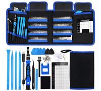 168 in 1 Set Cacciaviti Precisione Magnetici Professionali, Kit Cacciavite Di Riparazione Portatile con 144 Punte Magnetiche, per Riparazioni Smartphone, PC, Orologio, Occhiali, Tablet, Laptop