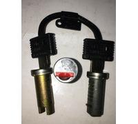 16832 Rms Kit Serrature 3 Pz Non Originali Piaggio Hexagon 125 150 1994 - 1997