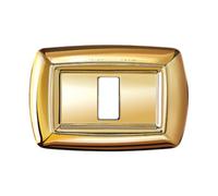 16855 Q.TA' 10 TONDO PLACCA MAGIC PLAST 1P ORO