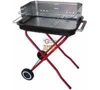 16918 BARBECUES A CARBONE SANDRIGARDEN SG 54-34 C/RUOTE CM. 54x34